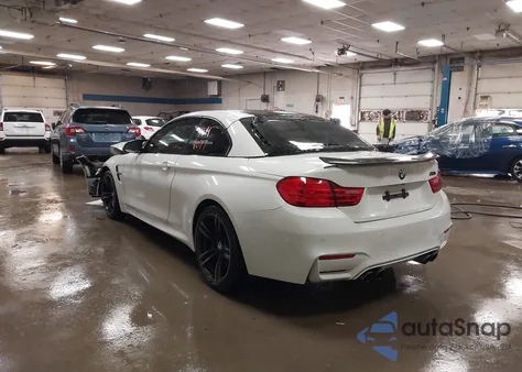 2015 BMW M4 из США, поврежденный, VIN WBS3U9C56FP967170